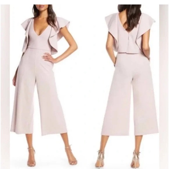 Badgley & Mischka jumpsuit new without tags. Size 4 - Picture 1 of 6